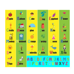 Beautiful icons alphabet