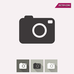 Photo - vector icon.