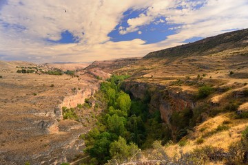 Obraz premium Duratón a la salida de Sepúlveda