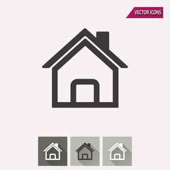 Home - vector icon.