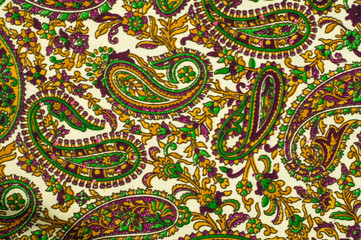 Texture. Background. Paisley