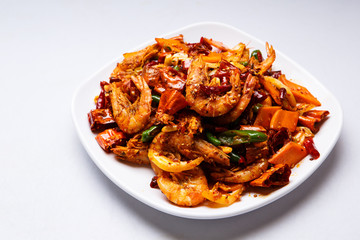향라새우, hyangna shrimp, chinese food