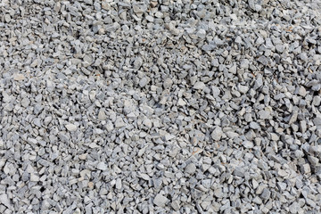 Hill gray gravel closeup