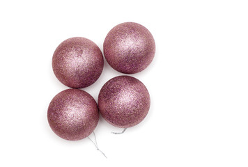 Christmas decoration with balls