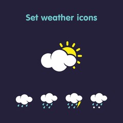 Set weather icons
