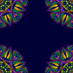 Abstract mandala background