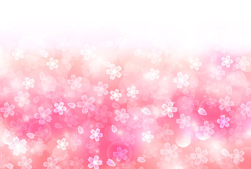 桜　和紙　春　背景 