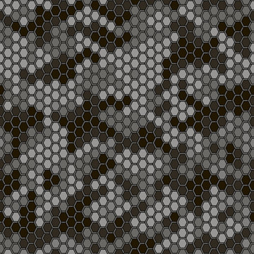 Hexogen camouflage  on a gray background