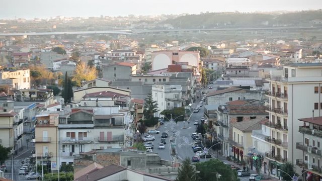 Aerea. Vista di Gioiosa Ionica