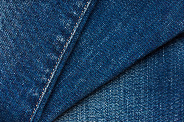Blue jeans layers