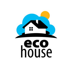 Obraz premium vector logo house