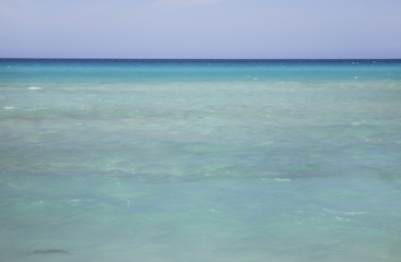 Straits of Florida in Varadero. Cuba