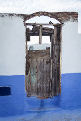 Door in Chaouen, Morocco