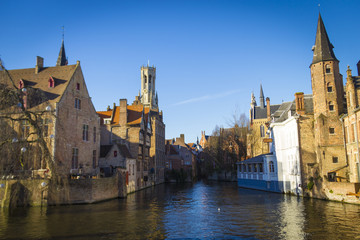 Rozenhoedkaai, Bruges, Belgium