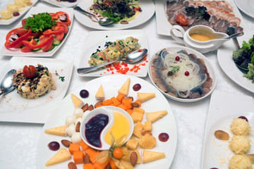Buffet styled lunch
