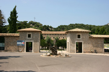 Santuari de Lluc, Monastery in Mallorca, Balearic Islands, Spain