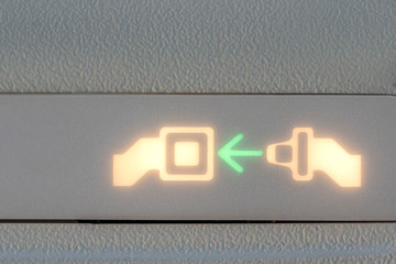 Fasten seat belt sign