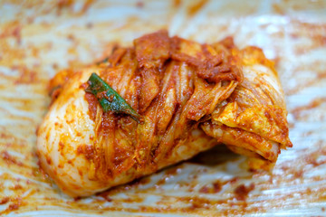 Korean Kimchi, Fermented Vegetables
