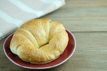 Fresh croissant.