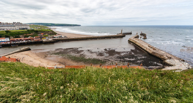 Whitby harbour entrance