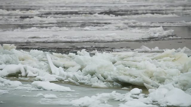 Spring ice is broken debacle сlose to  