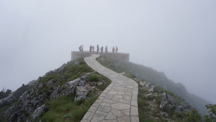 гора Ловчен,смотровая  площадка