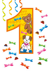 buon compleanno numero 1