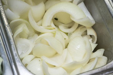 Onion slices