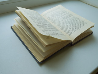 beautiful book on a white background