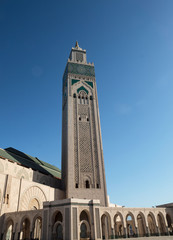 Fototapeta premium Moschee Hassan II in Casablanca