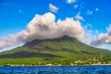Nevis Volcanic Island