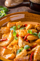 Delicious curry homemade