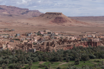 Montaña en el desierto de Marruecos
