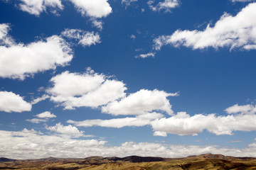 Fototapeta na wymiar cloud in the sky in Madagascar