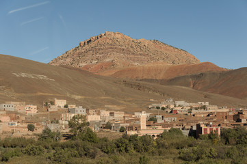 Montaña en el desierto de Marruecos
