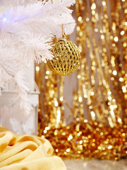 Closeup of Christmas-tree decoration