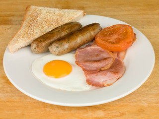 Traditional Full Cooked English Breakfast