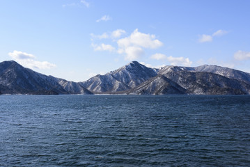 Fototapeta na wymiar Nikko Chuzenjiko and Mountains of Nikko National Park