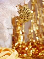 Closeup of Christmas-tree decoration