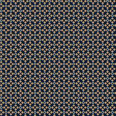 Cute pixelated pattern with simple geometric shapes. Useful for textile and interior design.