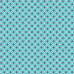 Cute pixelated pattern with simple geometric shapes. Useful for textile and interior design.