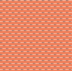 Cute pixelated pattern with simple geometric shapes. Useful for textile and interior design.