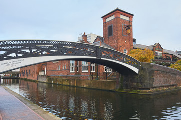 Romantic canals view at Broat Street Mailbox Birmingham