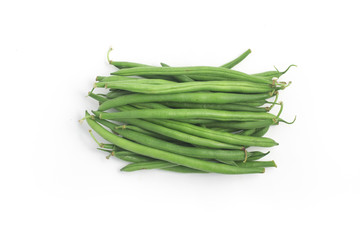 Green Beans Pods. Slim