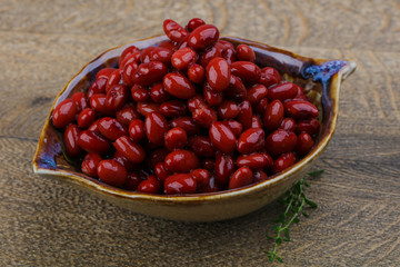 Red canned kidney beans