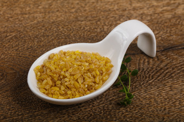 Raw bulgur
