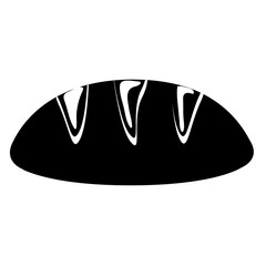 Bread icon. Bakery food shop traditional and product theme. Isolated design. Vector illustration