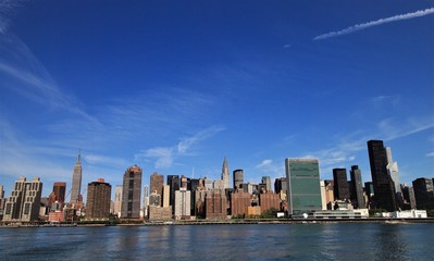 Fototapeta premium New York City. Midtown Manhattan skyline and East River