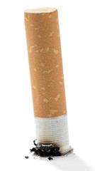 Cigarette Butt Isolated