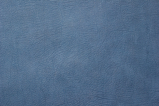 Blue Leather Background